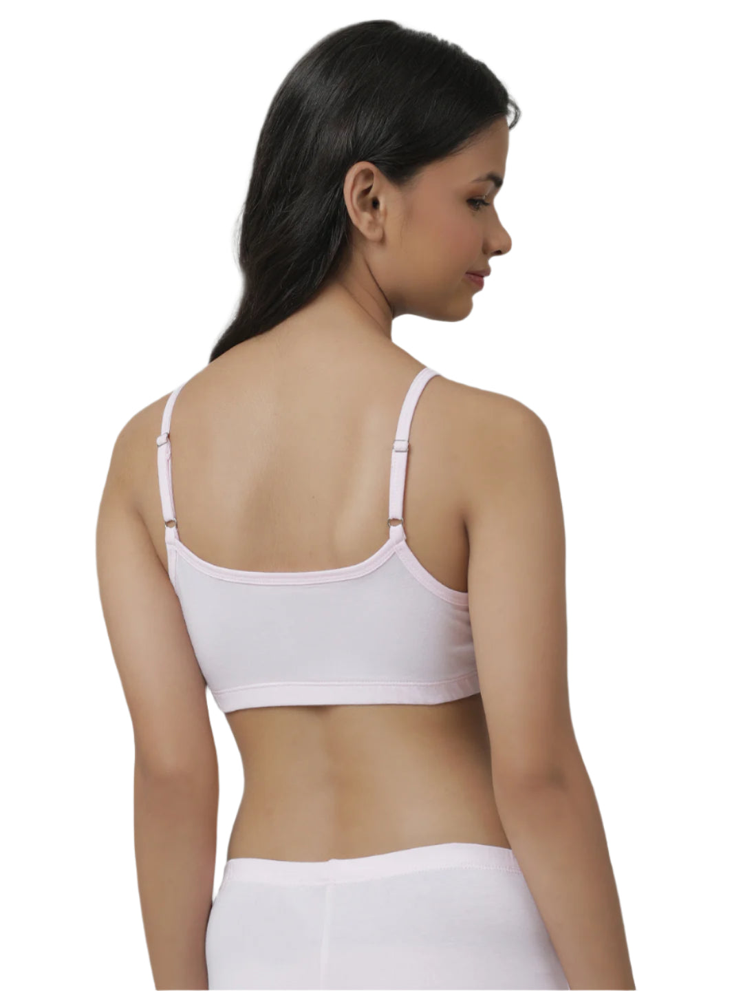 Beginners Bra - Unicorn All Over Print & Solid Pink (Pack of 2).