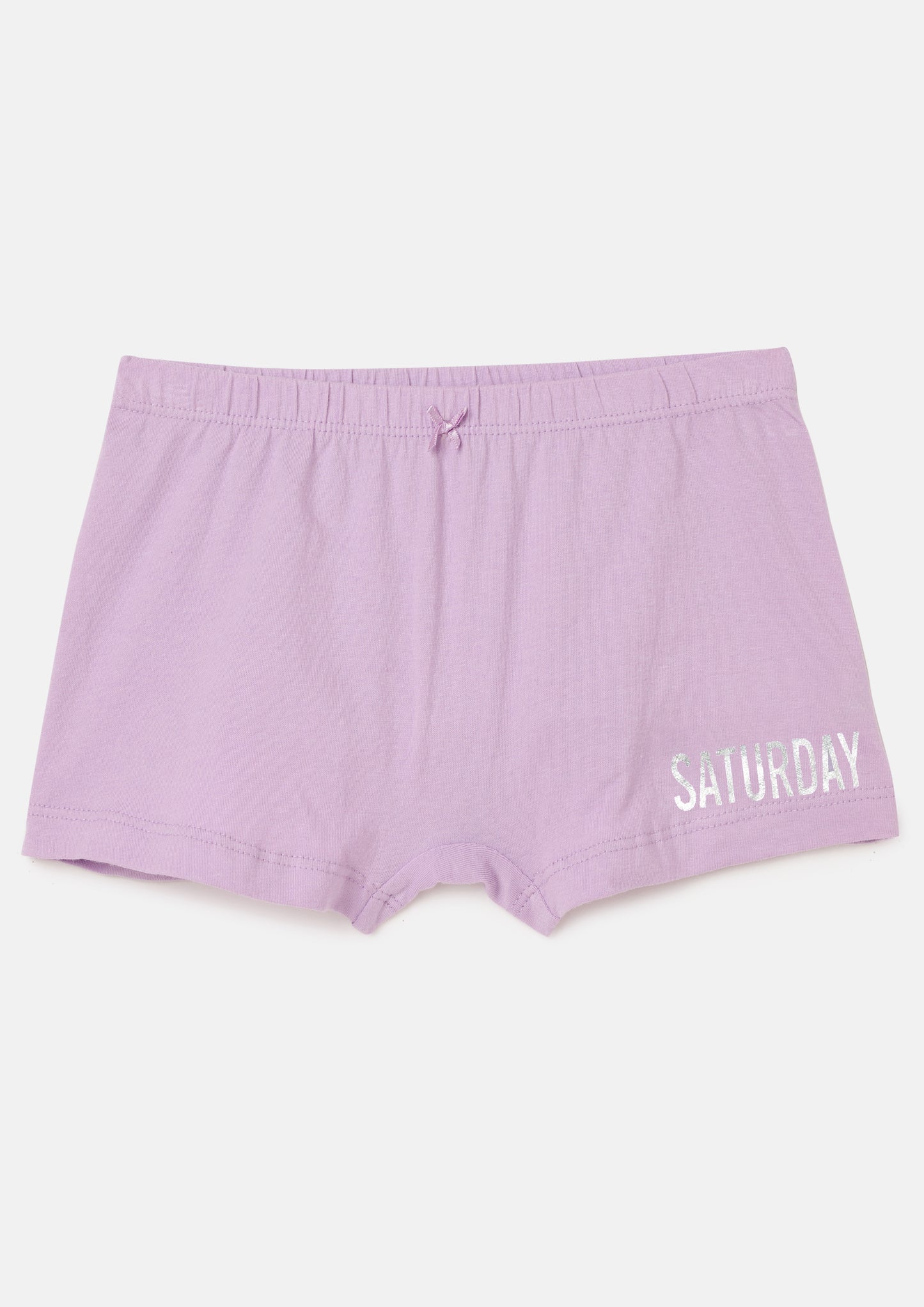 Girls Boy shorts - Weekdays Printed Pack of 7