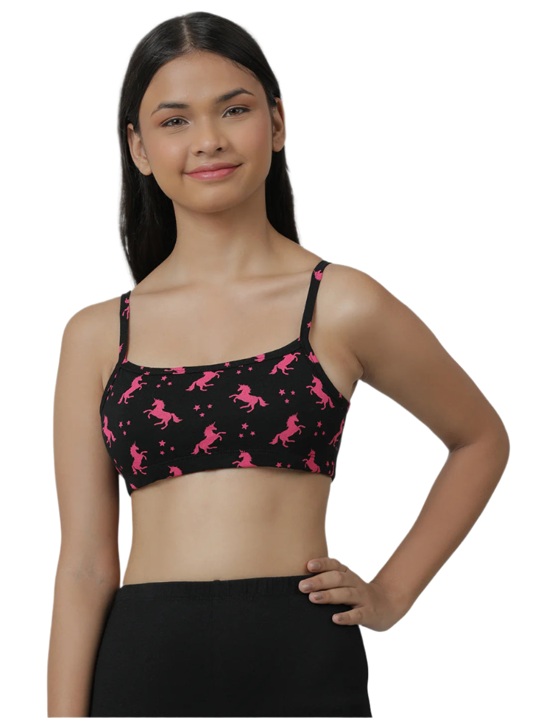 Beginners Bra - Unicorn All Over Print Pack of 3.