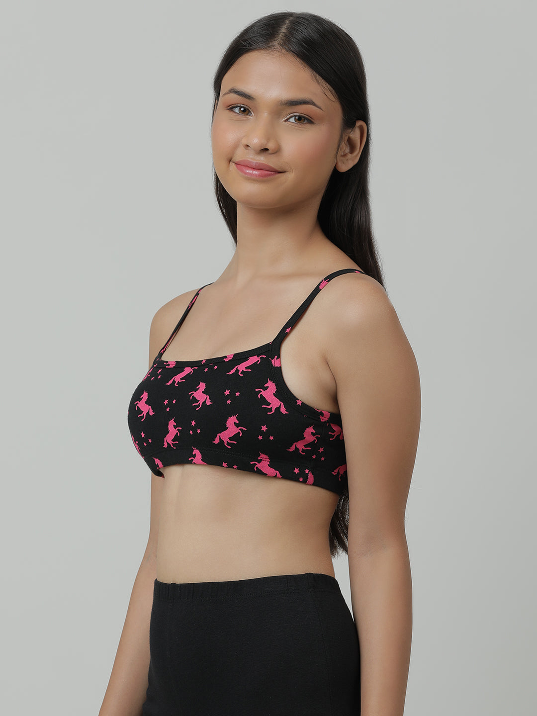 Beginners Bra - Unicorn All Over Print Pack of 3.