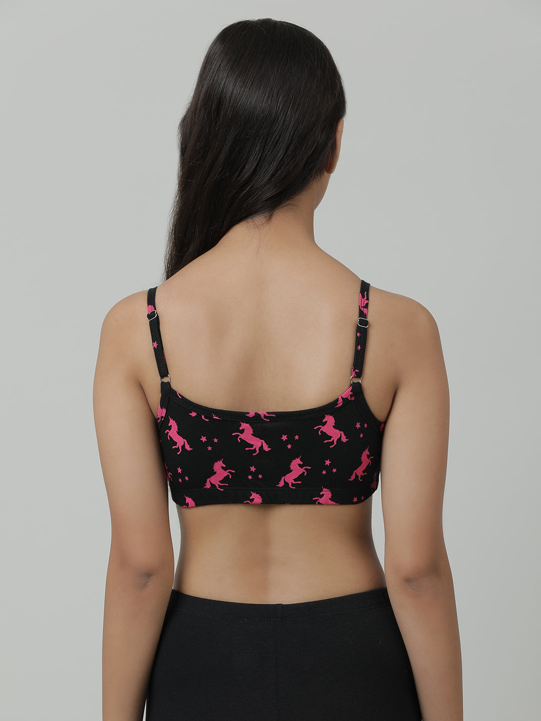 Beginners Bra - Unicorn All Over Print Pack of 3.