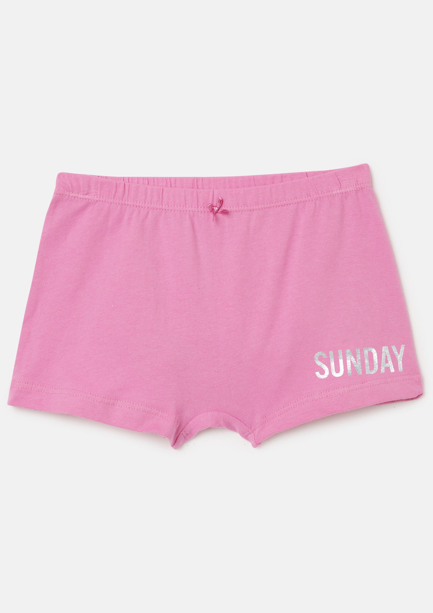 Girls Boy shorts - Weekdays Printed Pack of 7