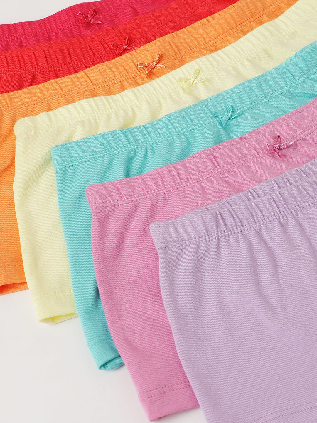 Girls Boy shorts - Weekdays Printed Pack of 7