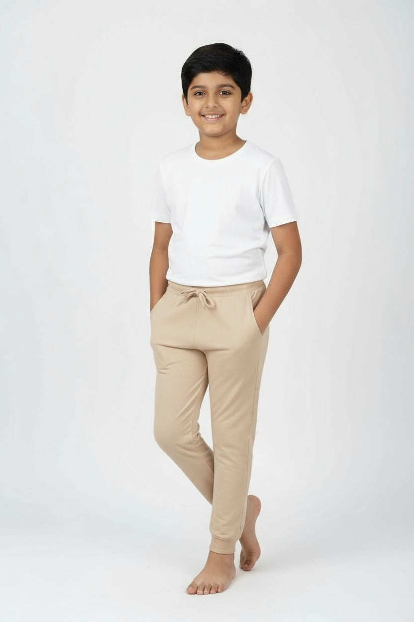 Boys Cotton Blend Joggers Pack of 1