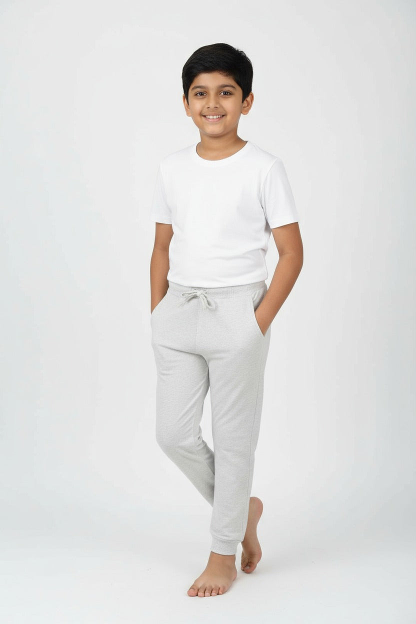 Boys Cotton Blend Joggers Pack of 1