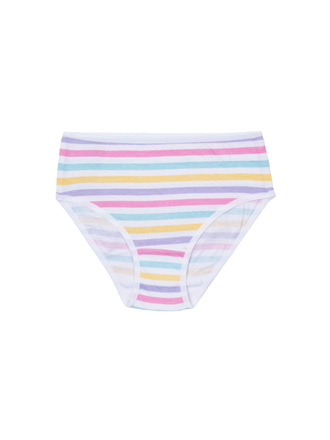Girls Brief _Polka dot & Stripes All Over Print Pack of 7.