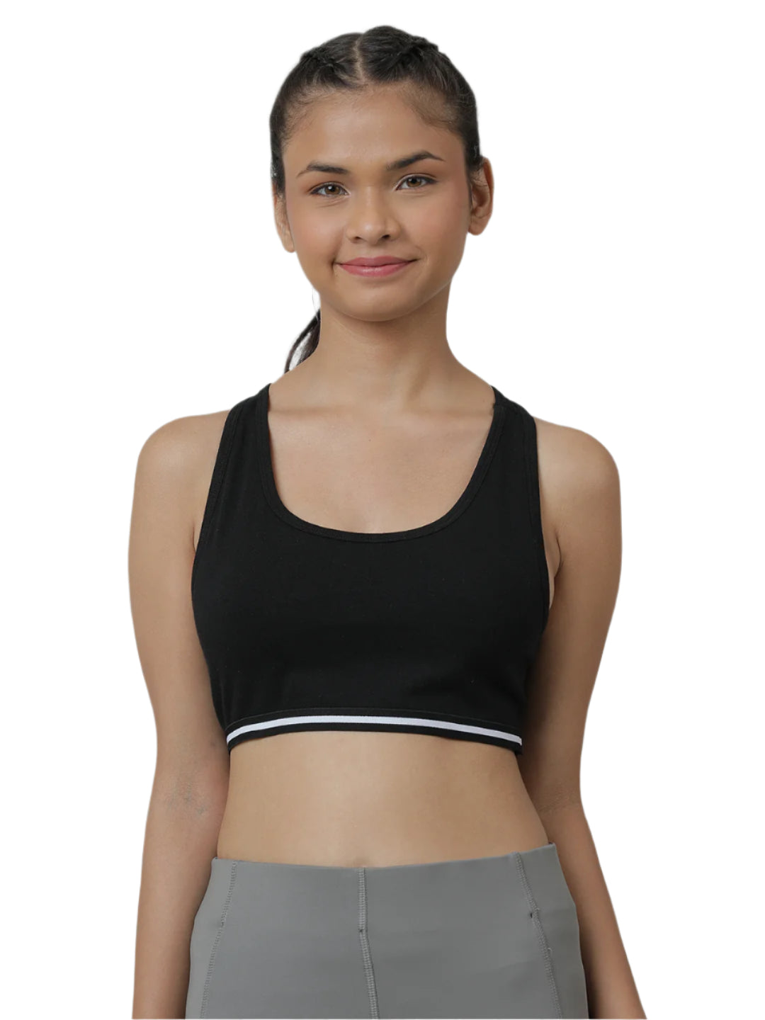 Sports Bra - White & Black (Pack of 2).