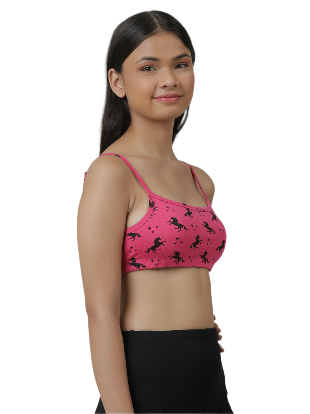 Beginners Bra - Unicorn All Over Print Pack of 3.