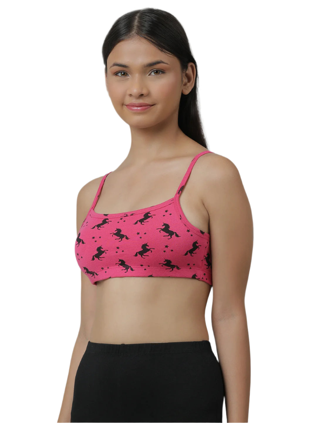 Beginners Bra - Unicorn All Over Print Pack of 3.
