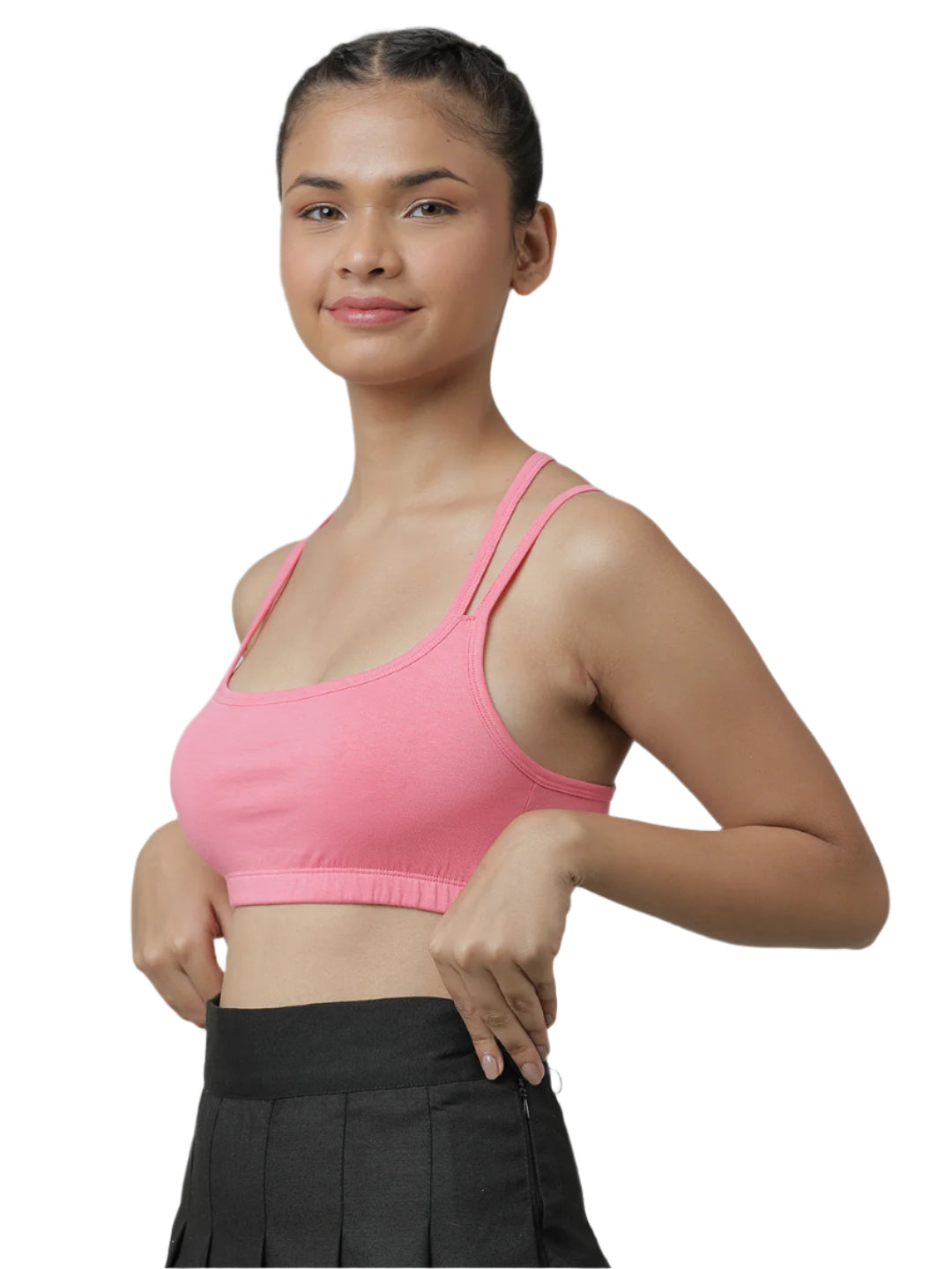 Girls Sports Bra _Pink.