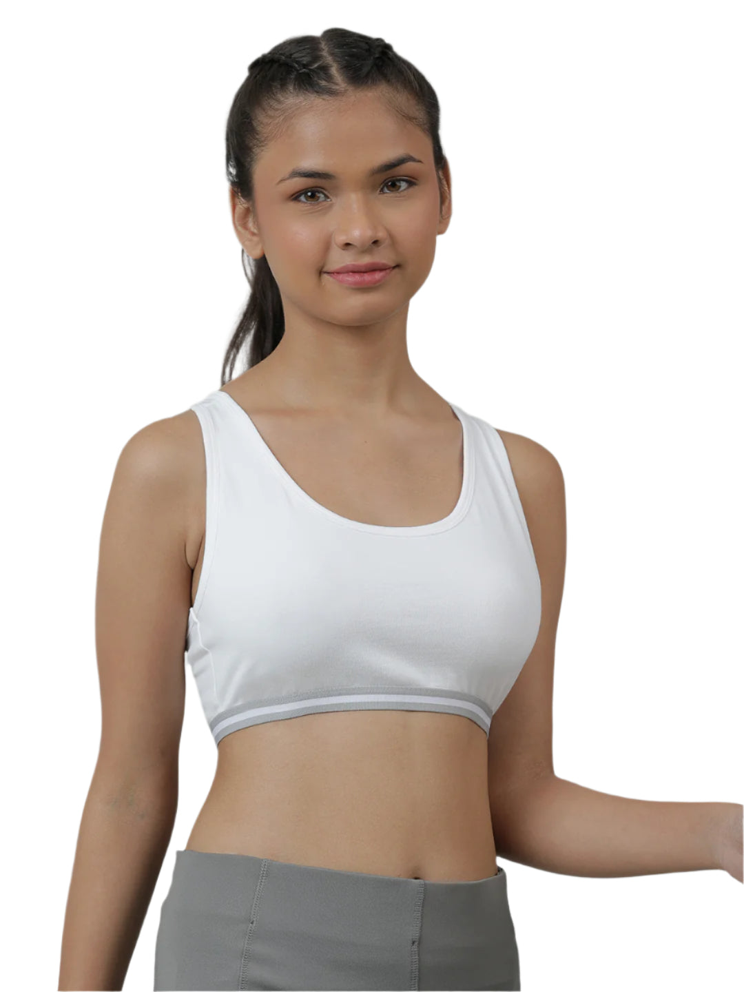 Sports Bra - White & Black (Pack of 2).