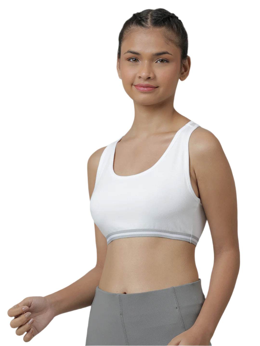 Sports Bra - White & Black (Pack of 2).