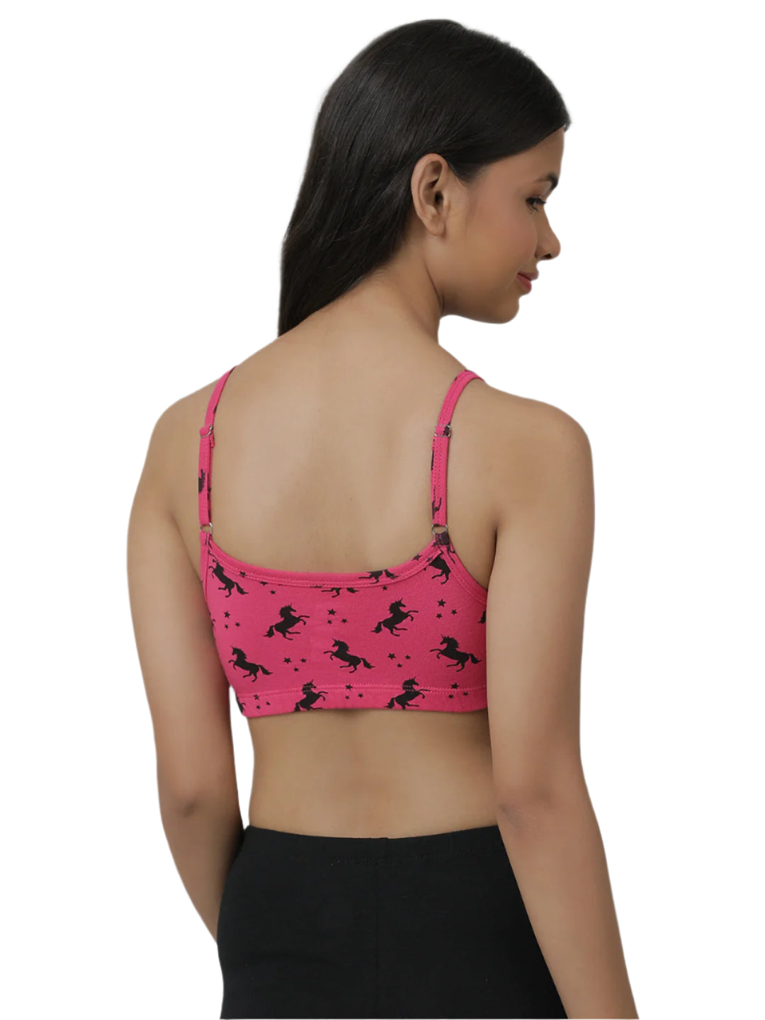 Beginners Bra - Unicorn All Over Print Pack of 3.