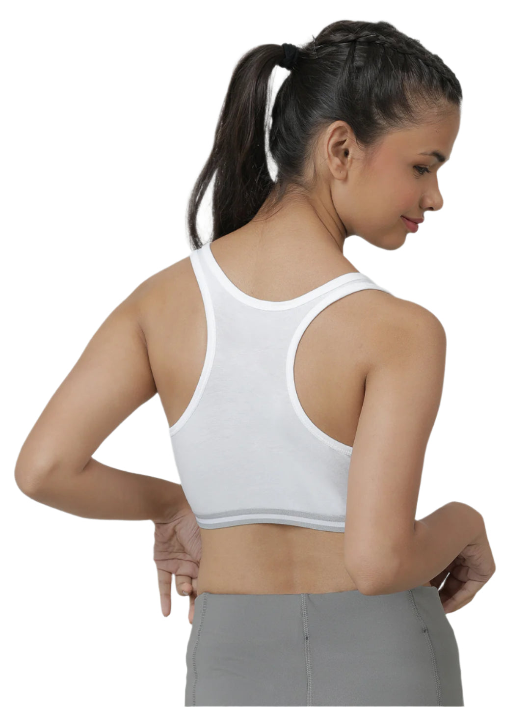 Sports Bra - White & Nude (Pack of 2).