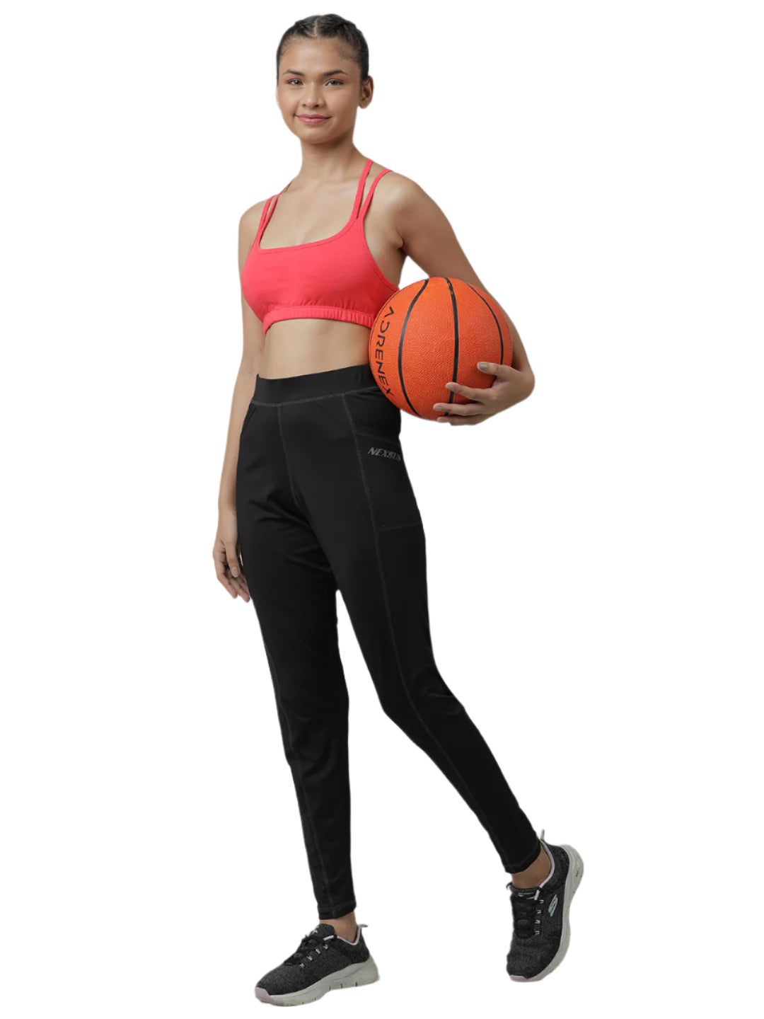 Girls Sports Bra _red.