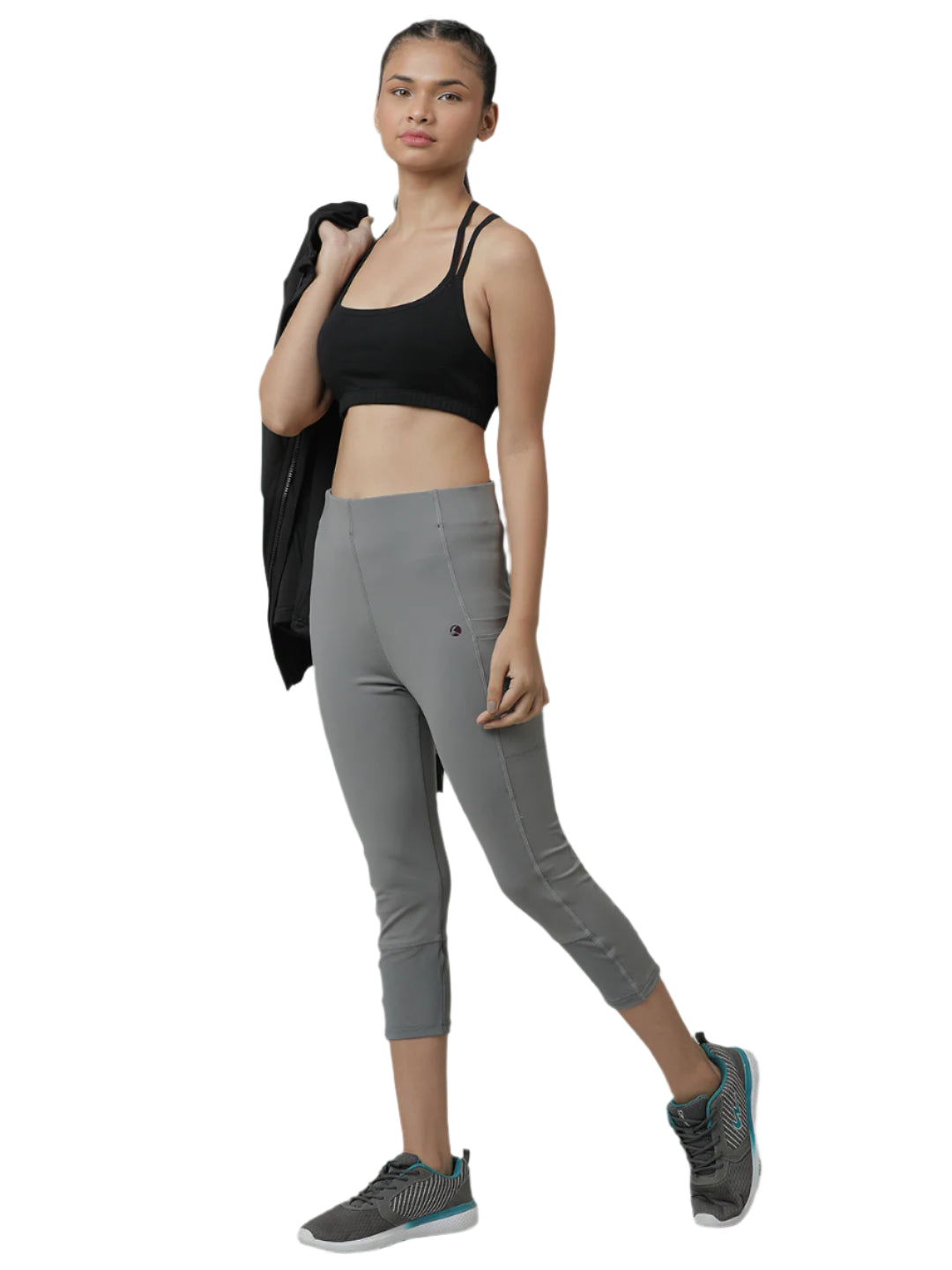 Girls Sports Bra _Black.