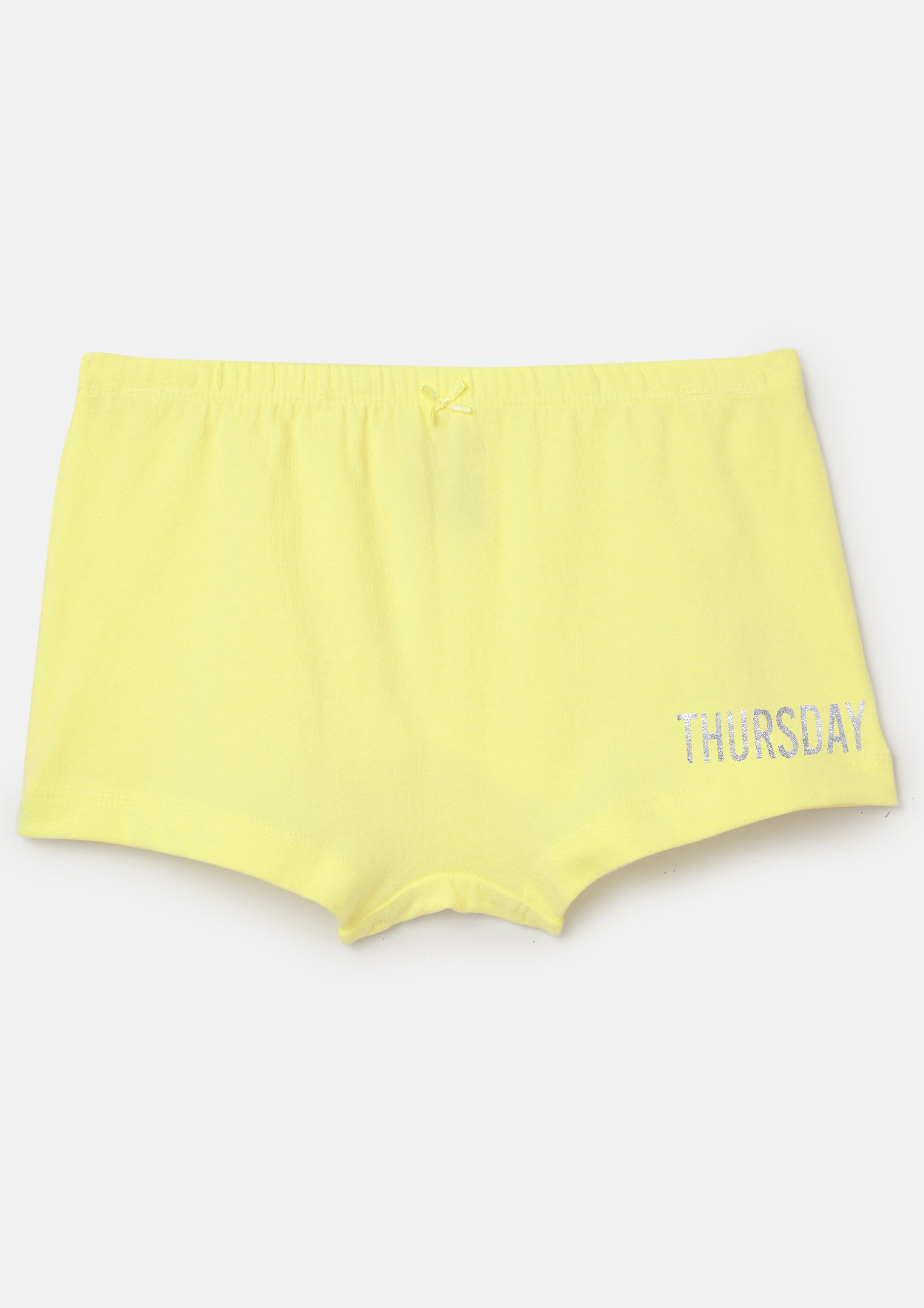 Girls Boy shorts - Weekdays Printed Pack of 7