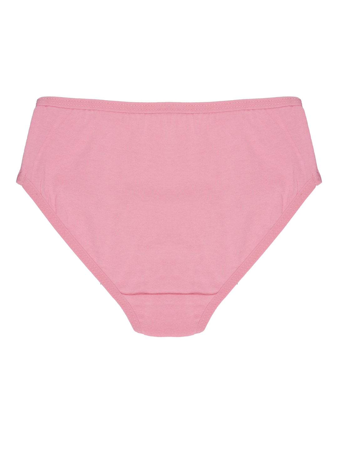 Girls Brief - Solid color and Aop print pack of 5