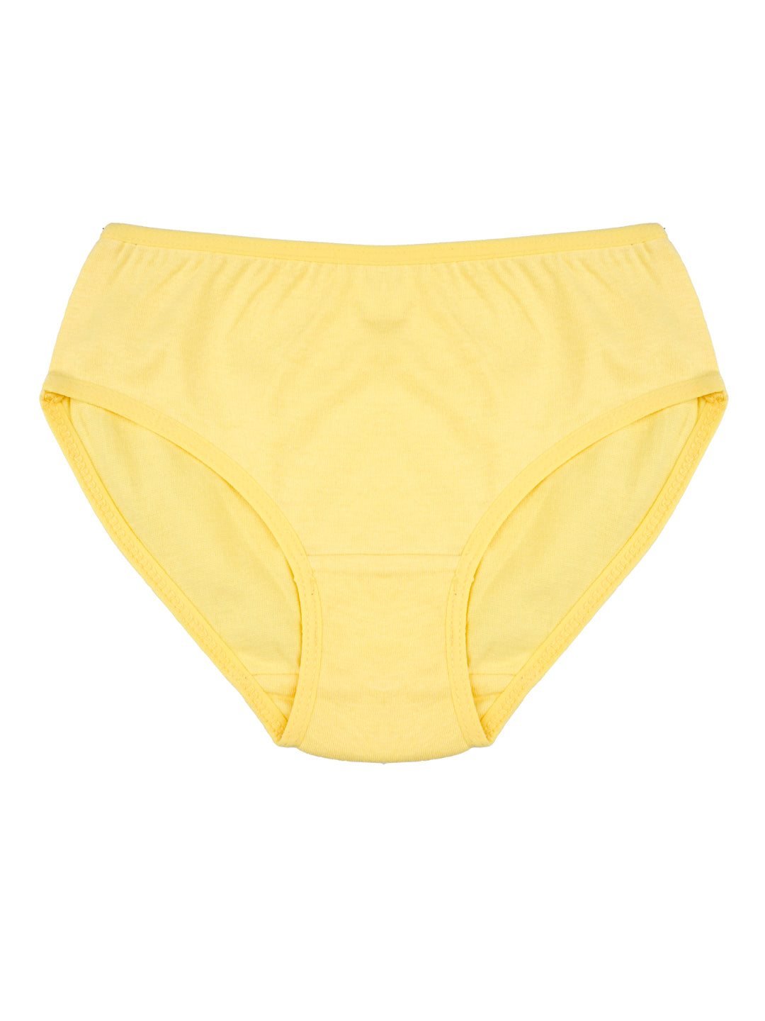 Girls Brief - Solid color and Aop print pack of 5
