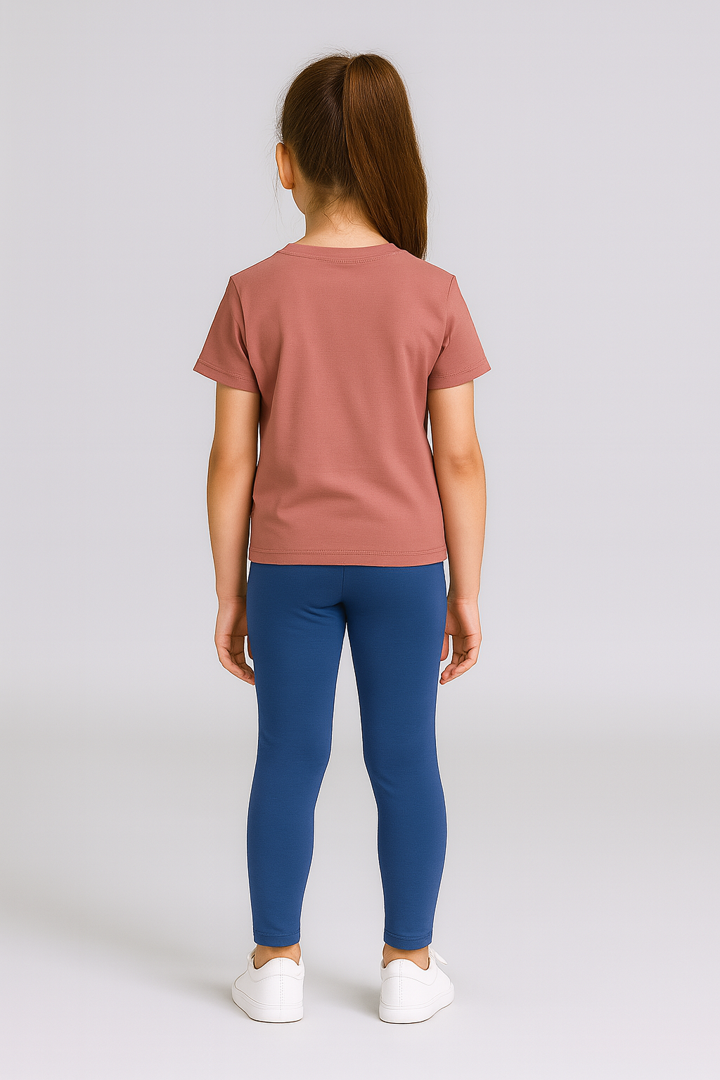 Girls Leggings Pack Of 1_Navy Blue