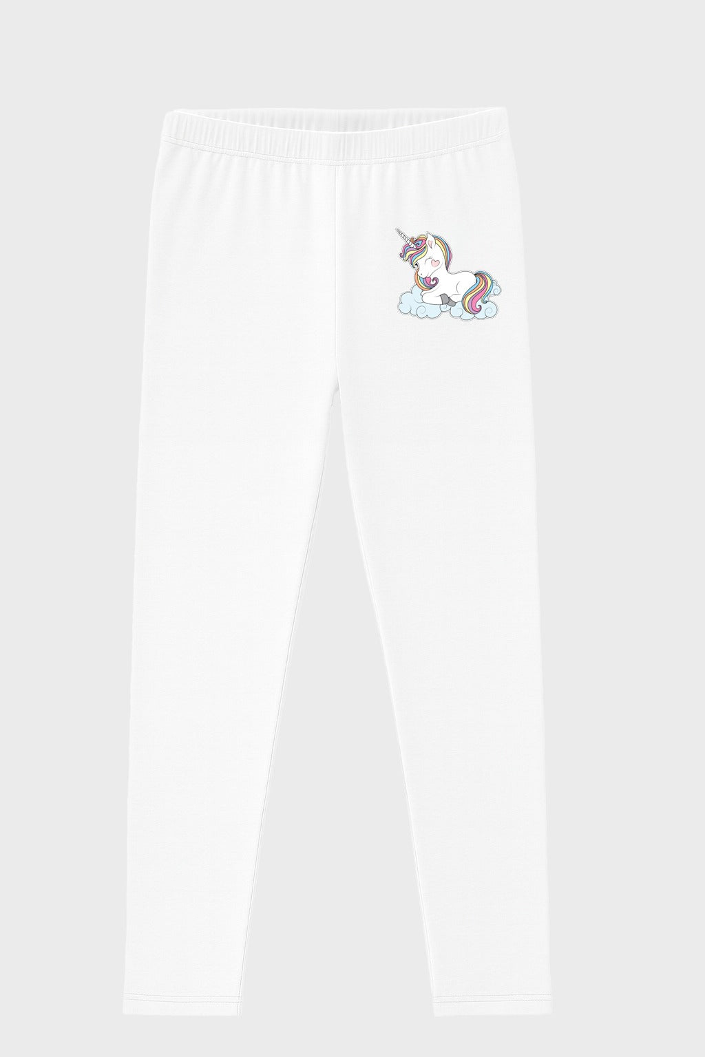 Girls Leggings  Unicorn Print Pack Of 1