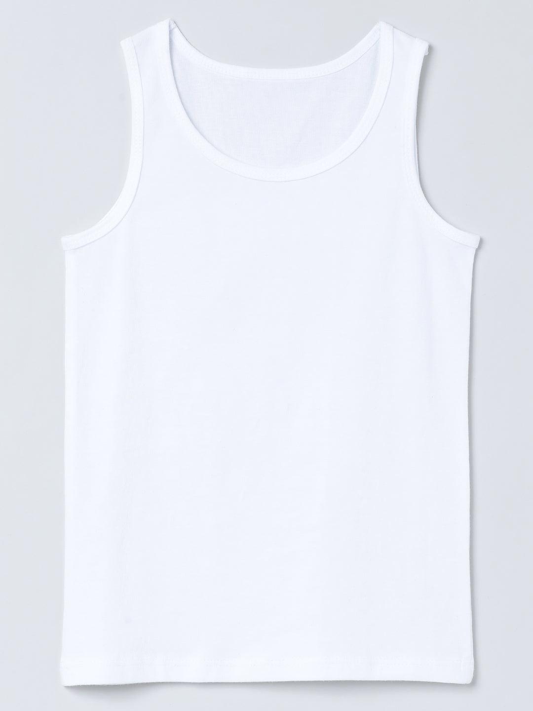 Vest - Solid Multicolour (Pack of 3).