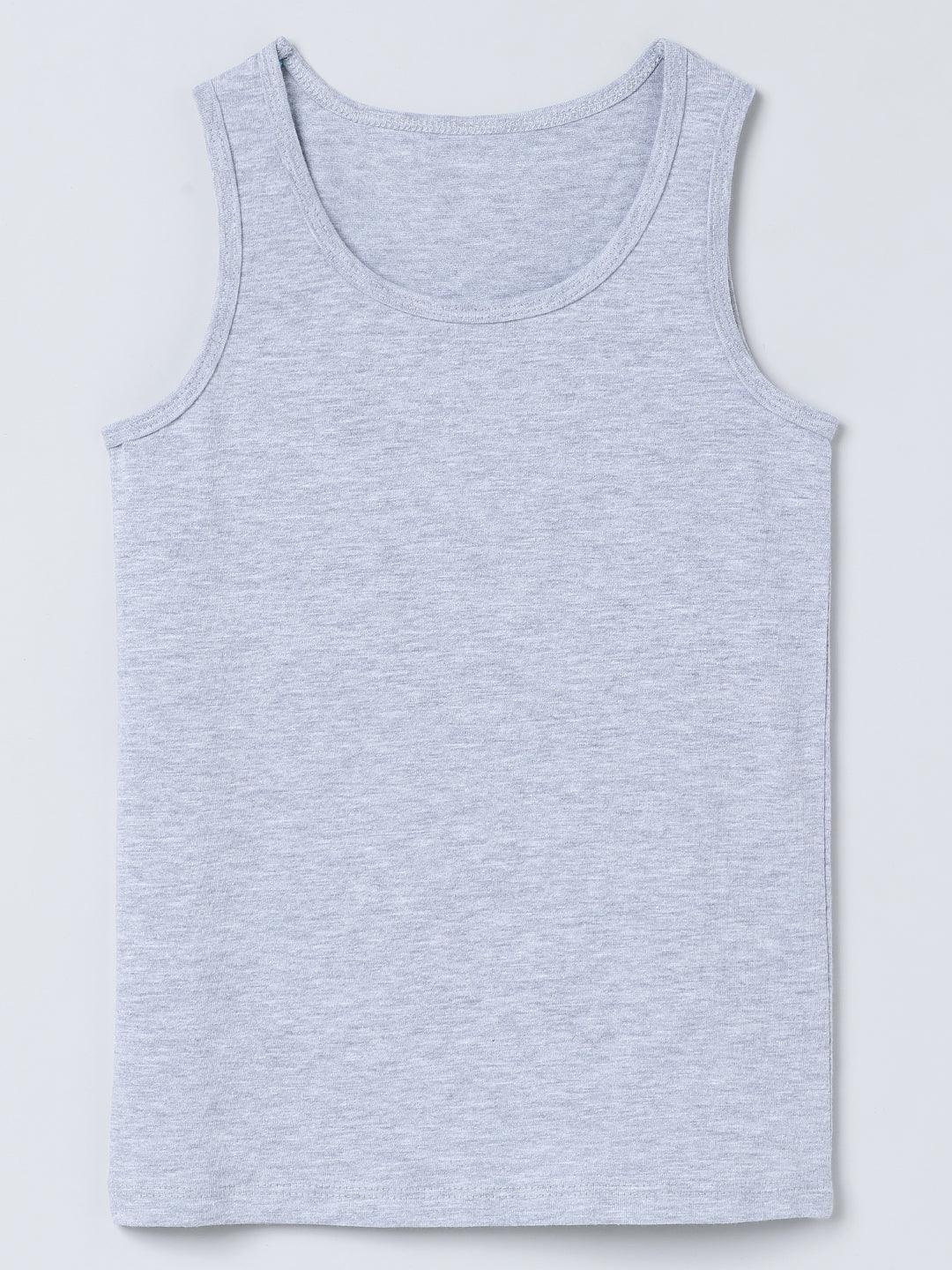 Vest - Solid Multicolour (Pack of 3).