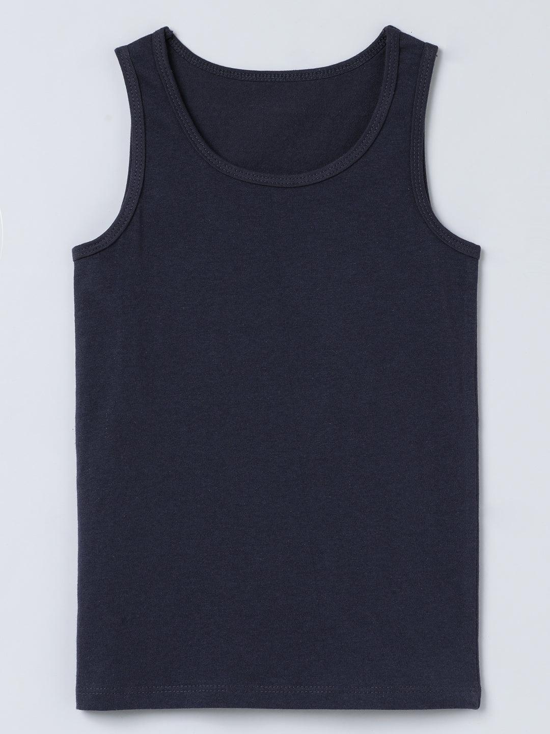 Vest - Solid Multicolour (Pack of 3).