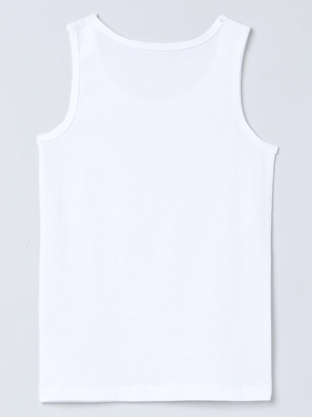 Vest - White Colour (Pack of 3).