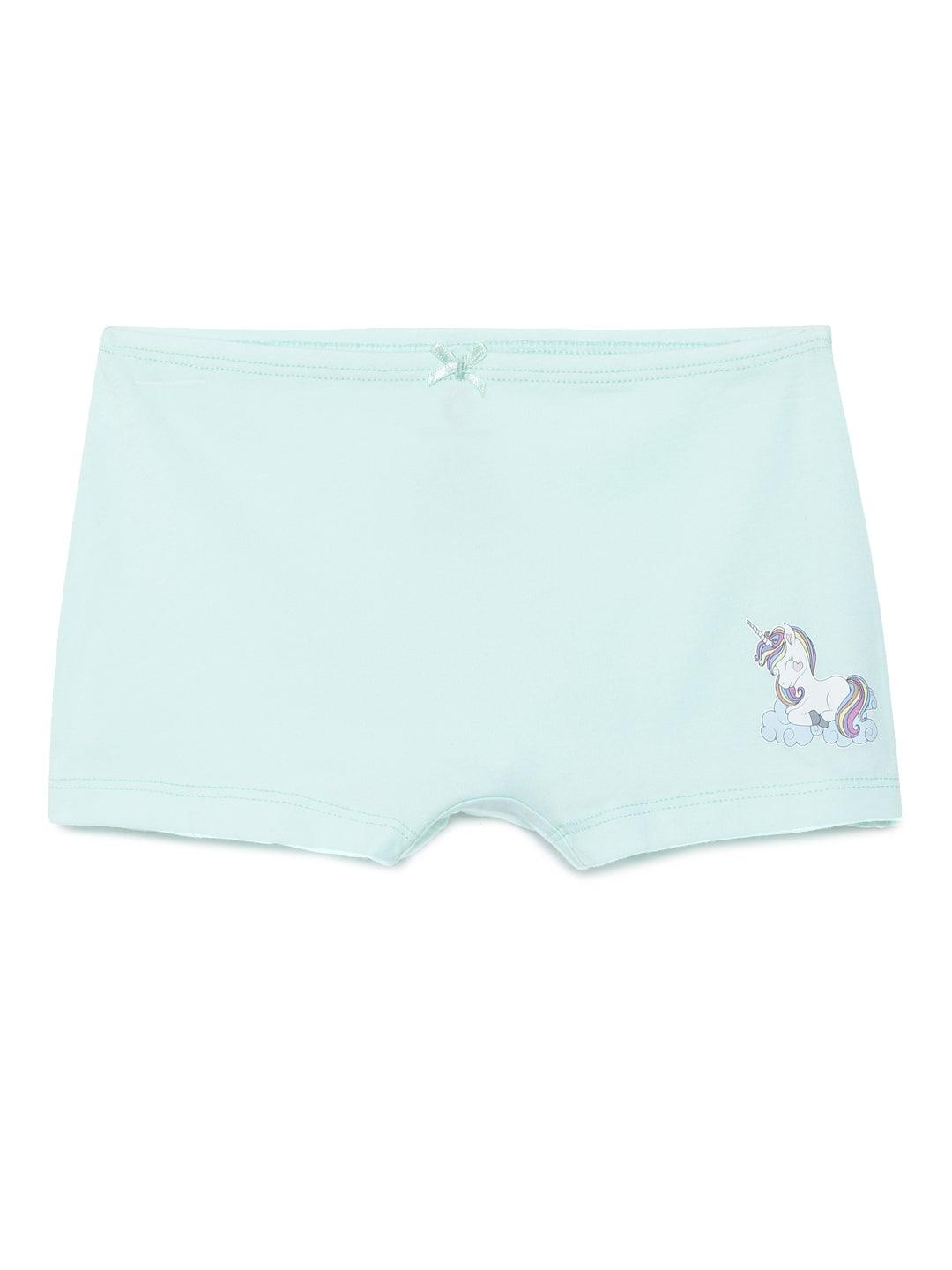 Girls Boyshorts - Unicorn Prints (Pack of 2).