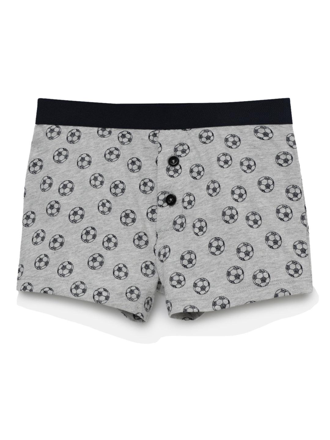 Boxer - Football Prints (Pack of 3).