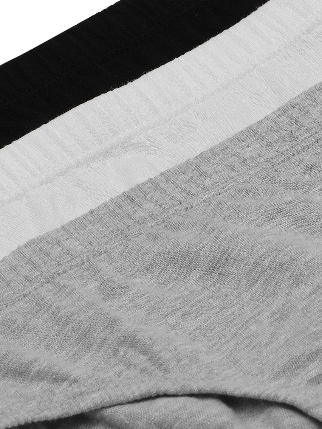 Boys Brief - Solid Multi-colour (Pack of 3).