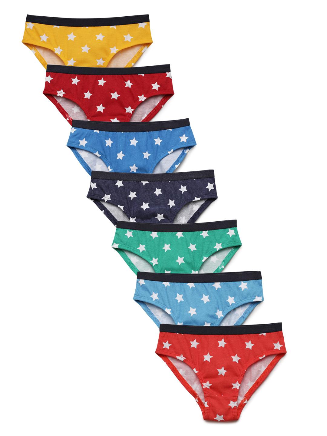 Boys Brief - Star Prints (Pack of 7).