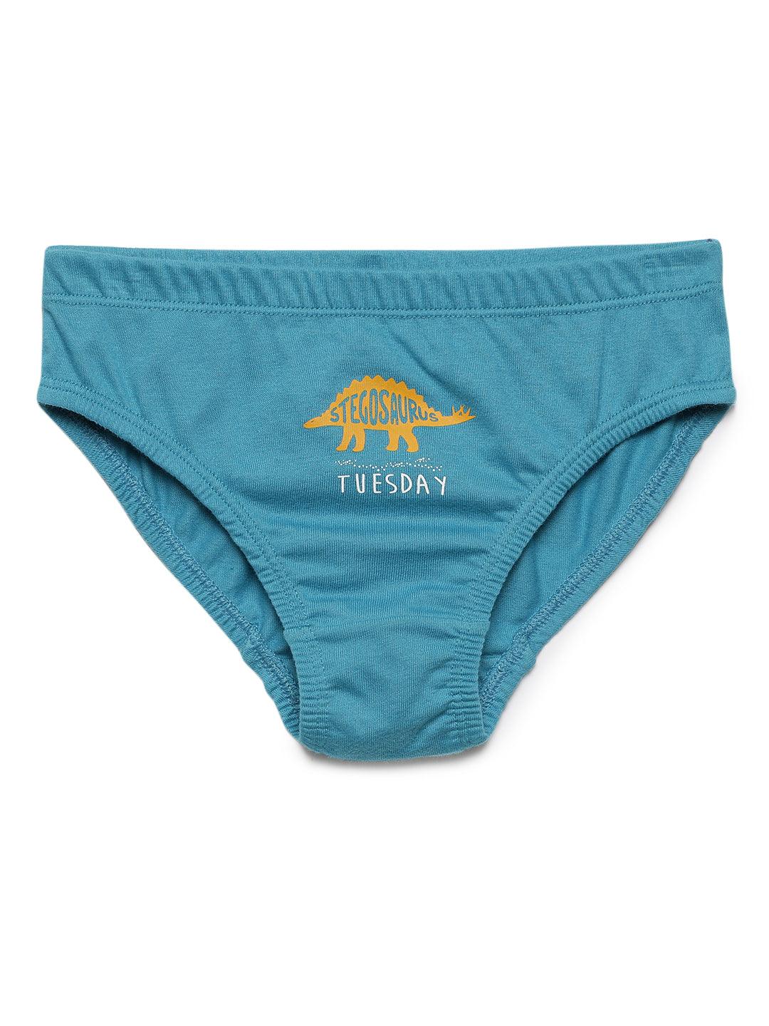 Boys Brief - Weekdays Dino Print (Pack of 7).
