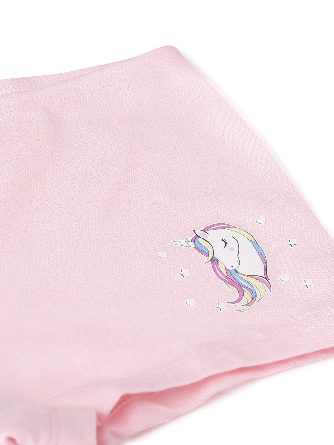 Girls Boyshorts - Unicorn Prints (Pack of 2).