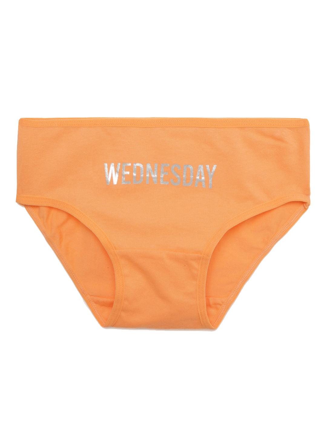 Girls Brief - Weekdays Prints (Pack Of 7).