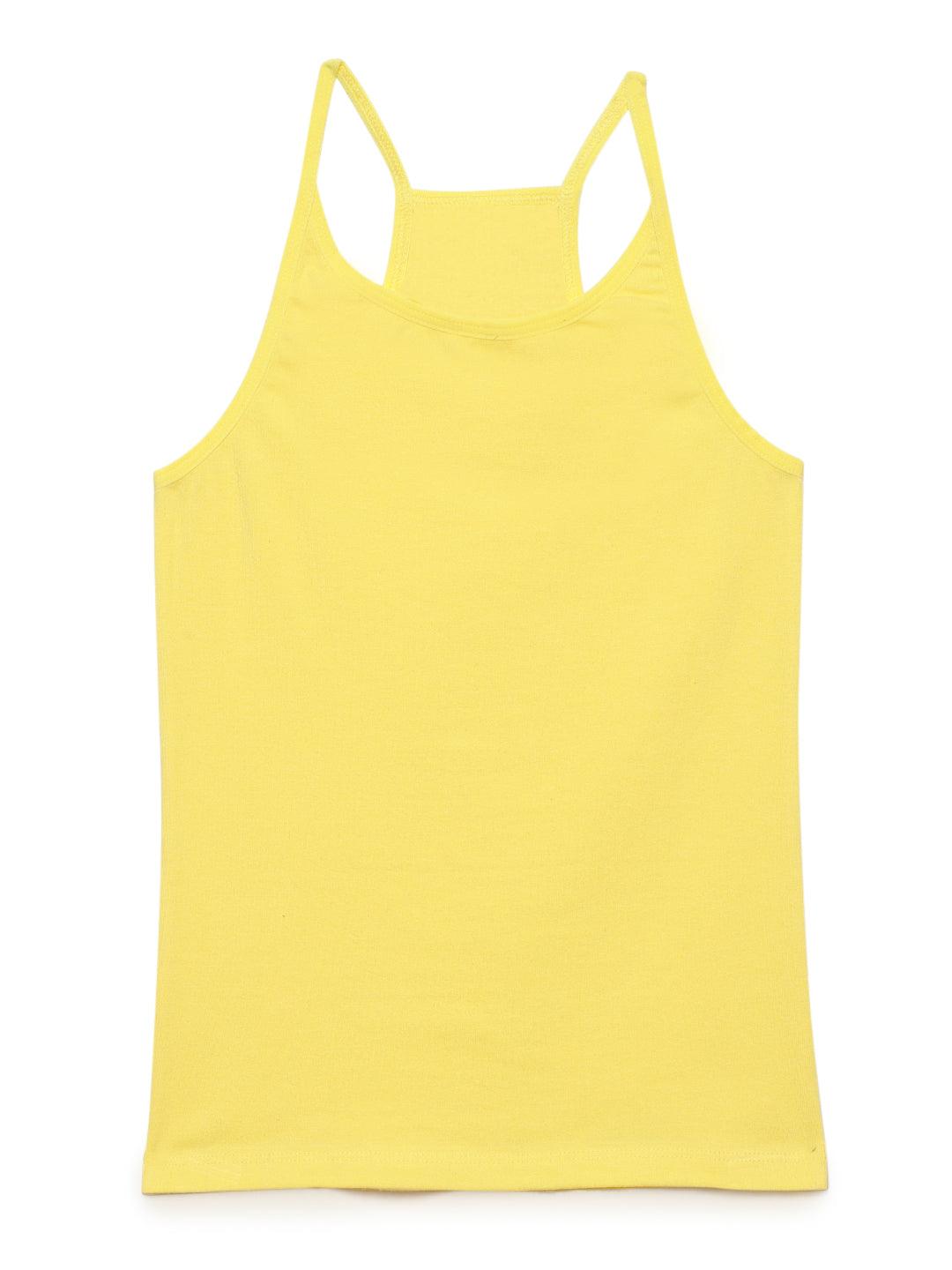 Razor Back Cami Vests - Multicolour (Pack of 4).