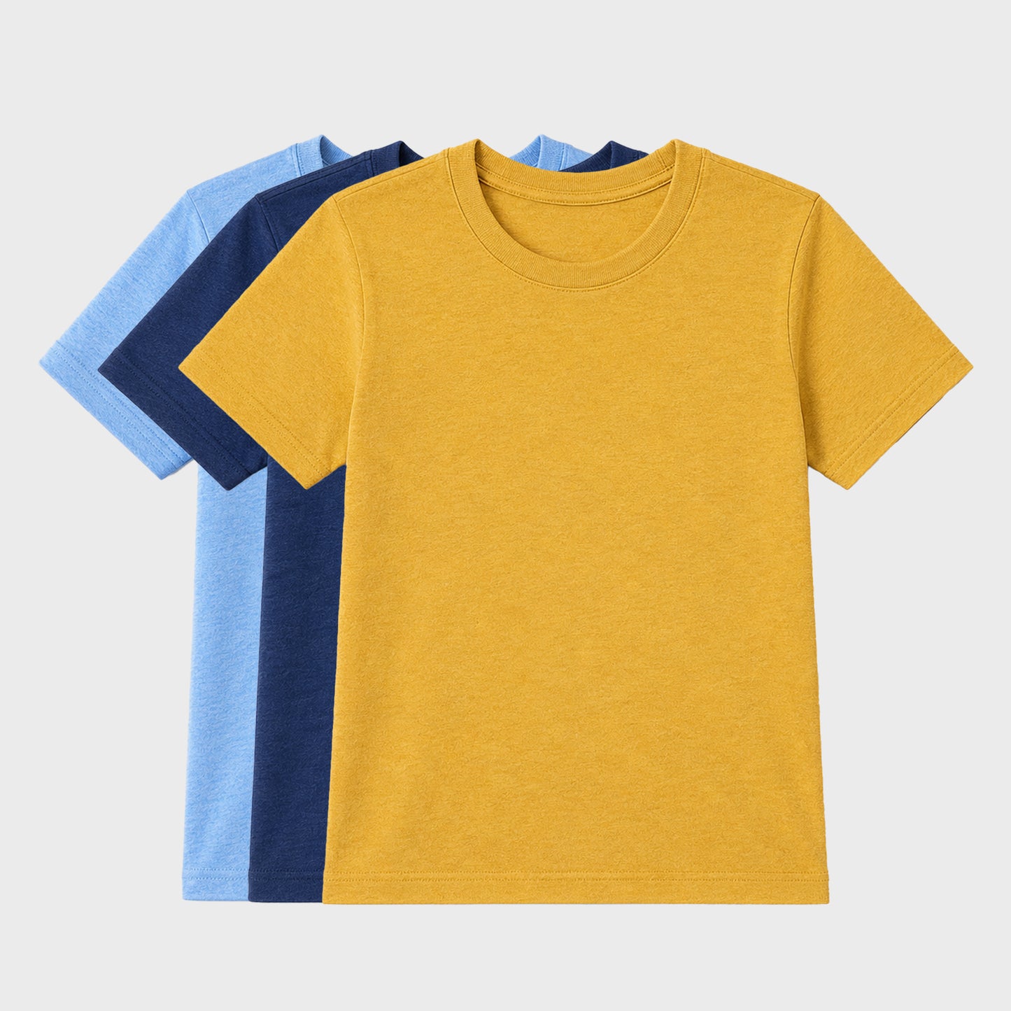 Boys' Cotton Tshirt Half Sleeve Pack of 3