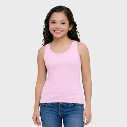 CharmnCherish Kids' Cotton Padded Tank Top - Multicolor - packaging