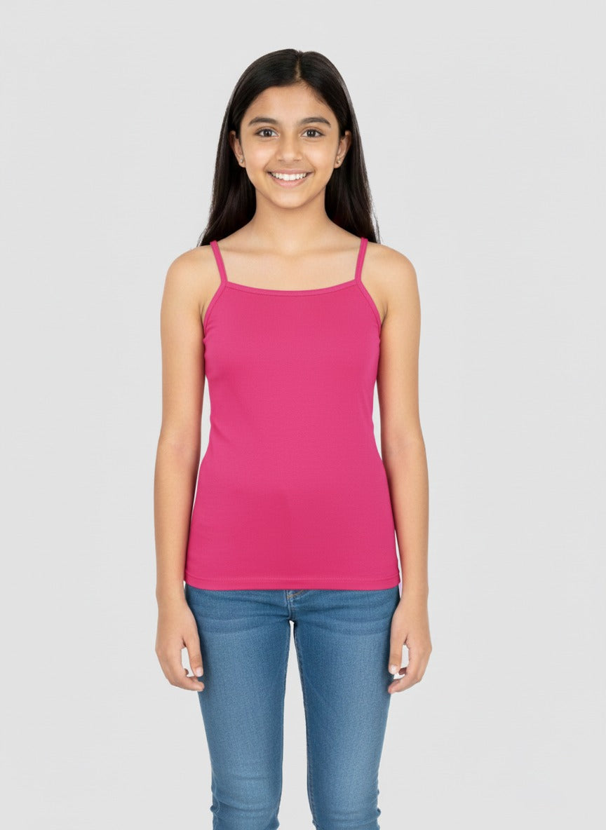 Cami Vest Pack of 1_Dark Pink