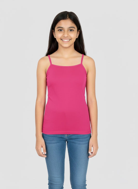Cami Vest Pack of 1_Dark Pink