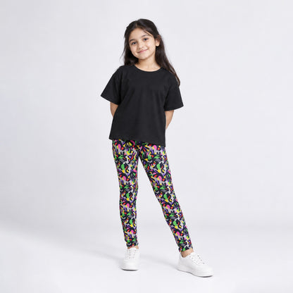 Girls' Leggings - Multicolour