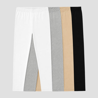 Girls' Cotton Leggings - Pack Of 4