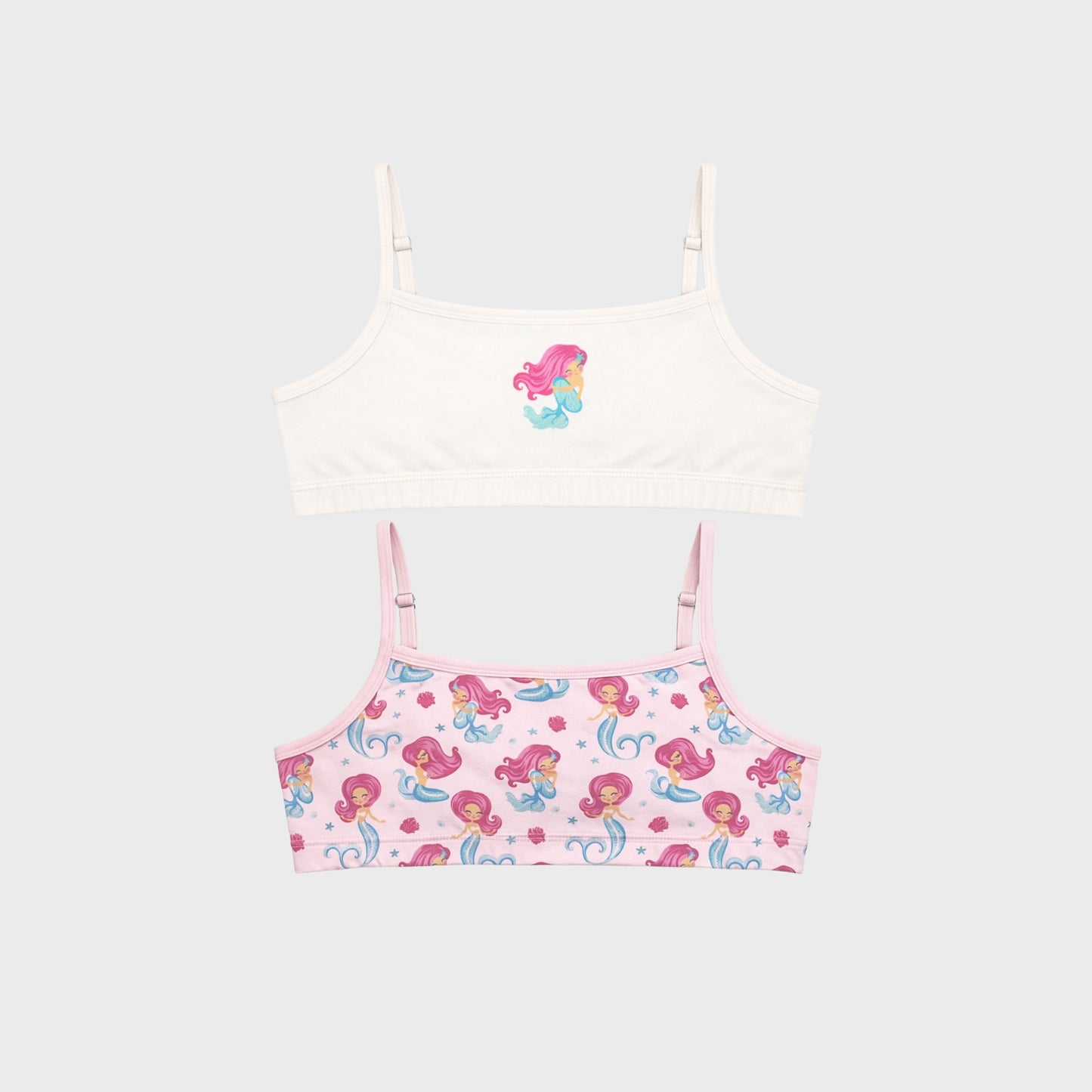 CharmnCherish Girls' Beginners Bra - Pack of 2_Multicolor for 7-16 Years