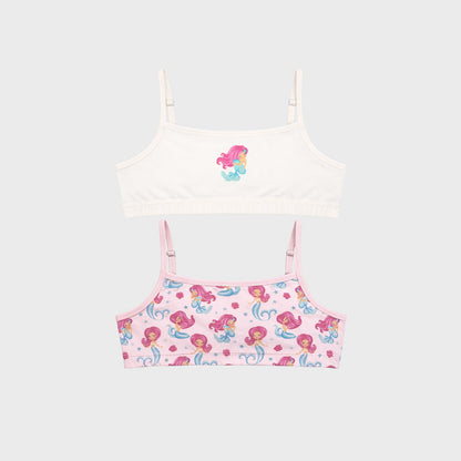 CharmnCherish Girls' Beginners Bra - Pack of 2_Multicolor for 7-16 Years