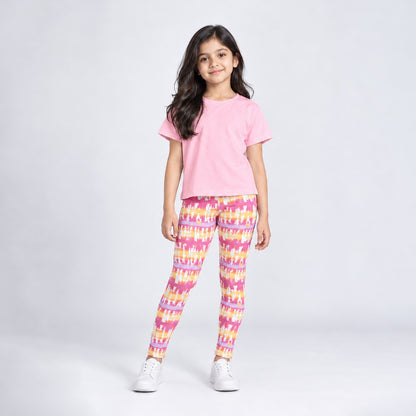 Girls' Leggings - Multicolour