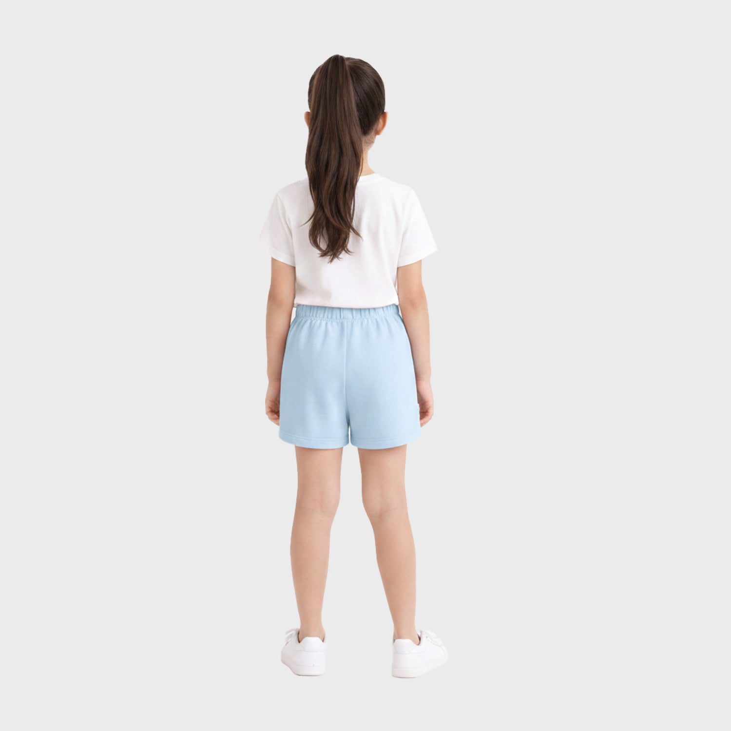 CharmnCherish Kids' Outer Shorts With Drawstring Pack Of 1 - close-up detail