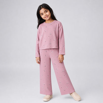 Girls All over printed Co-ord
