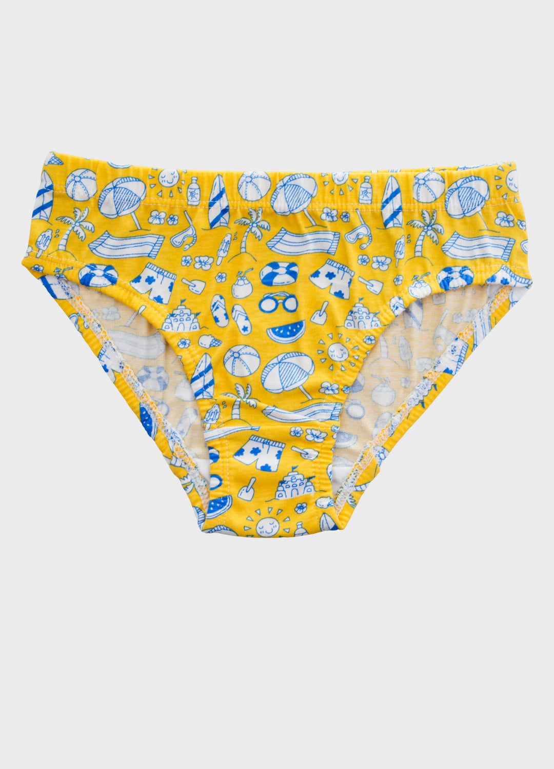 Boys Brief - All Over Print ,Stripes  & Solid Color Combo Pack Of 3