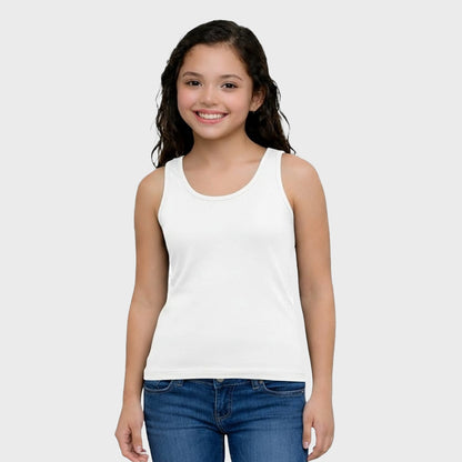 CharmnCherish Kids' Cotton Padded Tank Top - Multicolor